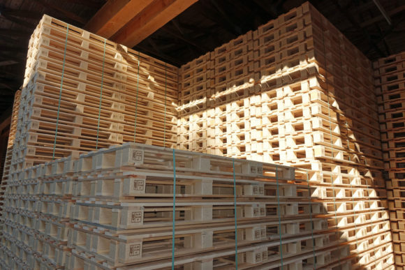 wood pallets